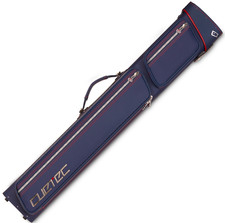 Cuetec Pro Line 95-757N 3Bx5S Navy Blue Billiards Pool Cue Case w Shoulder Strap
