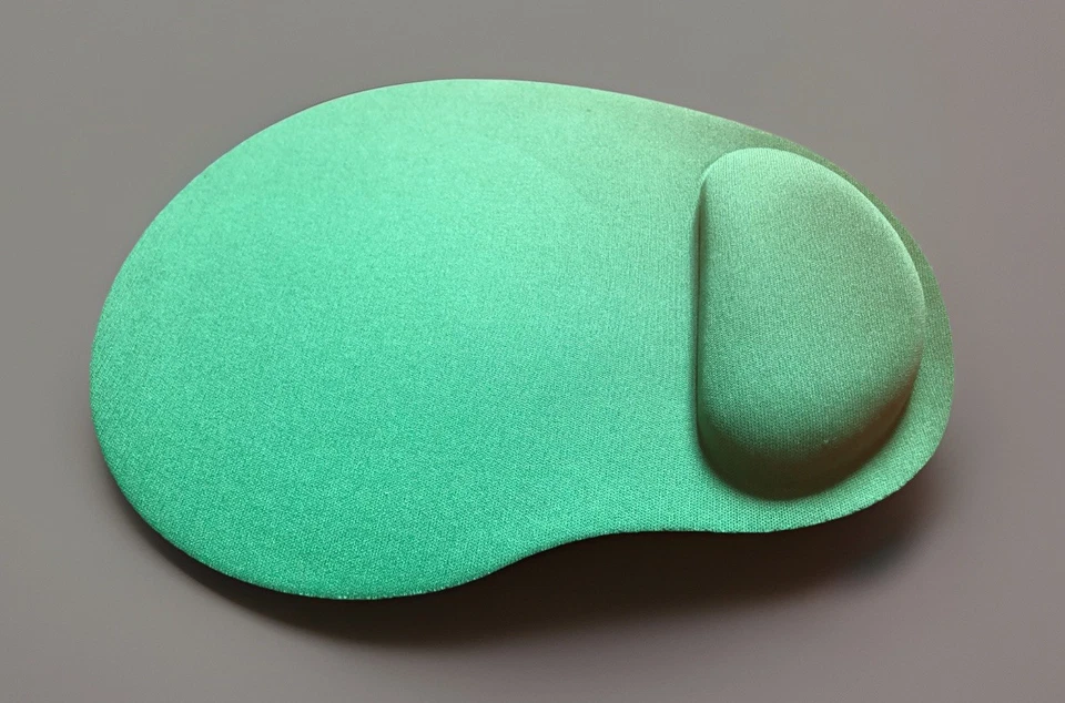 Tapis De Souris Ergonomique VERT avec Repose Poignet Intégré NEUF - Photo 2/2