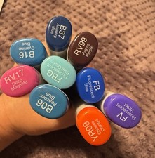 copic sketch markers lot