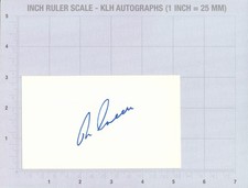 Richard Green Hand Signed White Card Golf Open Autograph Signature + COA