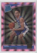 2018 Panini Donruss Rated Rookies Holo Pink Laser 35/79 Landry Shamet #158 0mf7