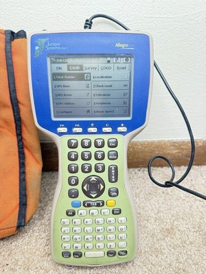 Juniper Systems Allegro CX  Field Controller With Carlson SurvCE Version 2.62
