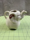 Vintage Shawnee Pottery Elephant Creamer, Hand-Painted, VGC