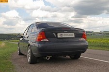 FOX Komplettanlage ab Kat 1x90 Absorber für Ford Focus 1 DFW Stufenh 98-04 1.6l
