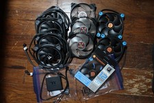 PC 120mm Fans Thermaltake TT-1225 A1225S12S  A1225L12S, MasterFan Pro 120 AP 