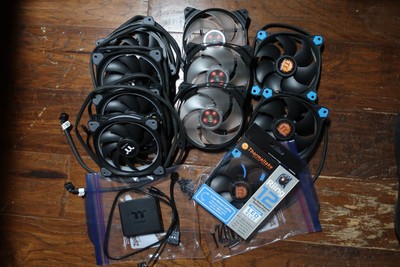 PC 120mm Fans (Thermaltake TT-1225 A1225S12S & A1225L12S, MasterFan Pro 120 AP)