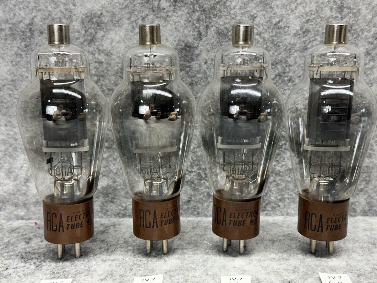 4 RCA JAN-CRC-811A TUBES Dated 1952. Tested over 100% | eBay