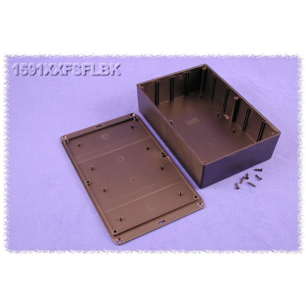 Hammond Electronics 1591XXGSFLBK -Gehuse 121 x 94 x 34 ABS Schwa 2090₽