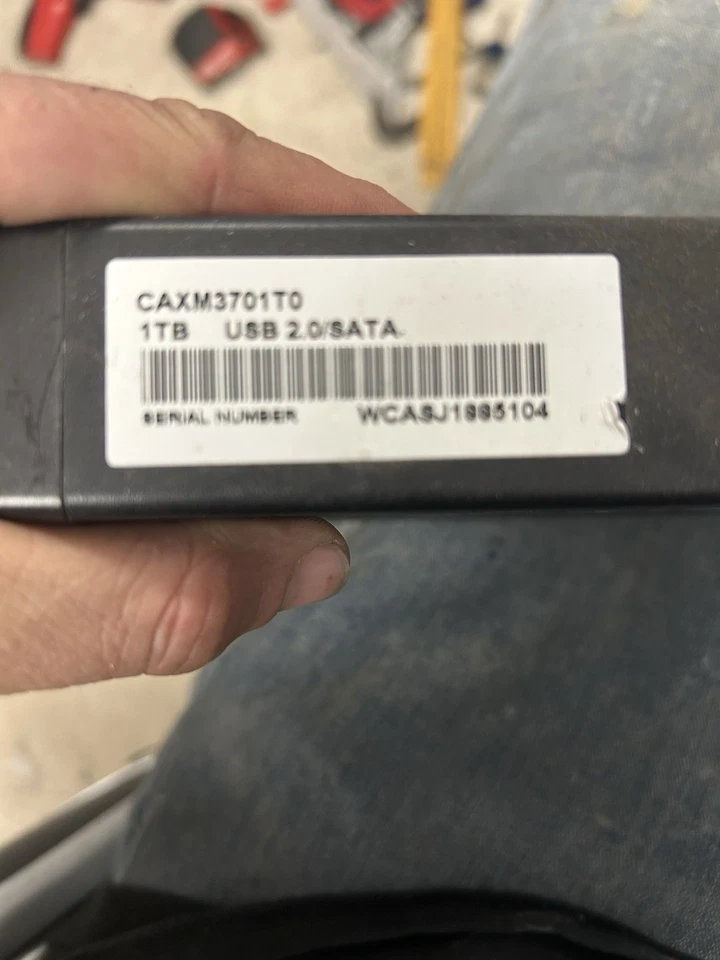 Cavalry CAXA Series 1TB External Hard Drive USB 2/eSATA CAXA3701T0 - Image 3 of 4