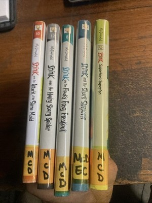LOT OF 5  CHAPTER BOOKS BY MEGAN McDONALD Hardcover X Library