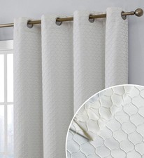 Siena Decorative Lattice 100 Blackout Thermal Insulated Double Layer Window ...
