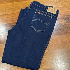 Image of Vintage NOS LEE Riders Jeans 40x30 Crisp Western Made In USA, Union Tag, Bootcut