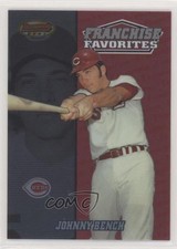 2000 Bowman's Best Franchise Favorites Johnny Bench #FR1B HOF 0a2