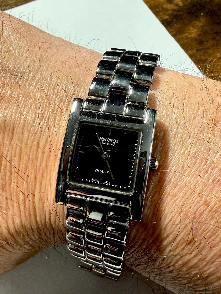 Helbros Stainless Steel Band Wristwatches for sale | eBay display picture 2