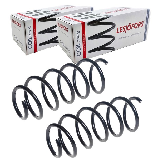 2X LesjÖFors Fahrwerksfedern Vorne Passend FÜR Honda Civic Links+Rechts-image