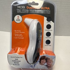 MOBI Duels An Ultra Talking Thermometer Reading Ear Forehead Room Pulse