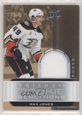 2019-20 Upper Deck Trilogy Rookie Renditions Silver Foil Jersey Max Jones 8tn