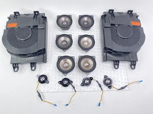 ✅✅✅BMW E65 E66 LOGIC 7 SPEAKER SET 6970009 6970010 6907641 6907641 6907639 AA
