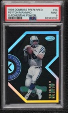 1999 Donruss Preferred QBC X-Ponential Power Peyton Manning PSA 9 MINT HOF 02wb