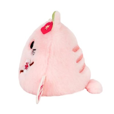 Sanei Boeki Dango Friends Flower Cat Dango Ume W7.5 x D6 x H7cm