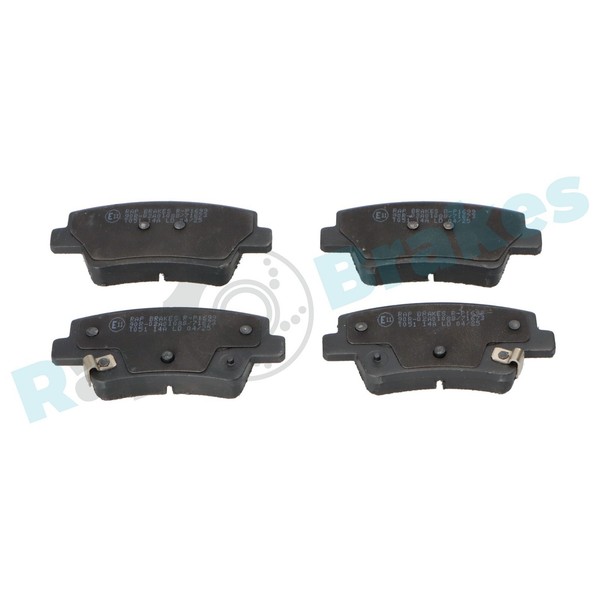 Bremsbelagsatz Scheibenbremse RAP Brakes R-P1699 FüR Hyundai Elantra 7 CN7 I20 3-image
