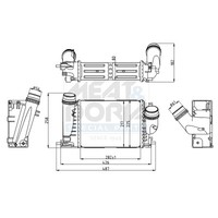 Meat & Doria LadeluftküHler LLK FüR Renault Espace V 1.6 Dci 160 Talisman JR