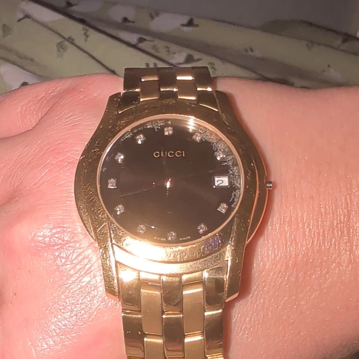 Gucci 5500 Stainless Steel Band Wristwatches for sale | eBay