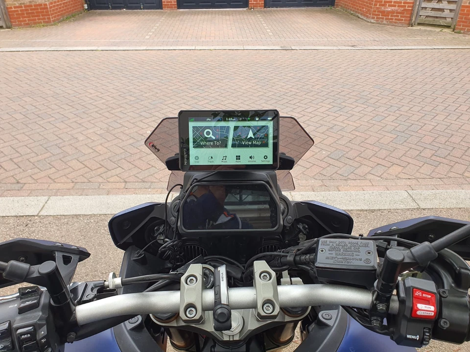 PRINTED PARTS Yamaha Tracer 900 / GT / GT+ 2018-2025 Pantalla Manual Alto Nivel Montaje GPS