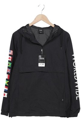 huf Jacke Herren Anorak Jacket Kurzmantel Gr. S Schwarz #3dkhkhm