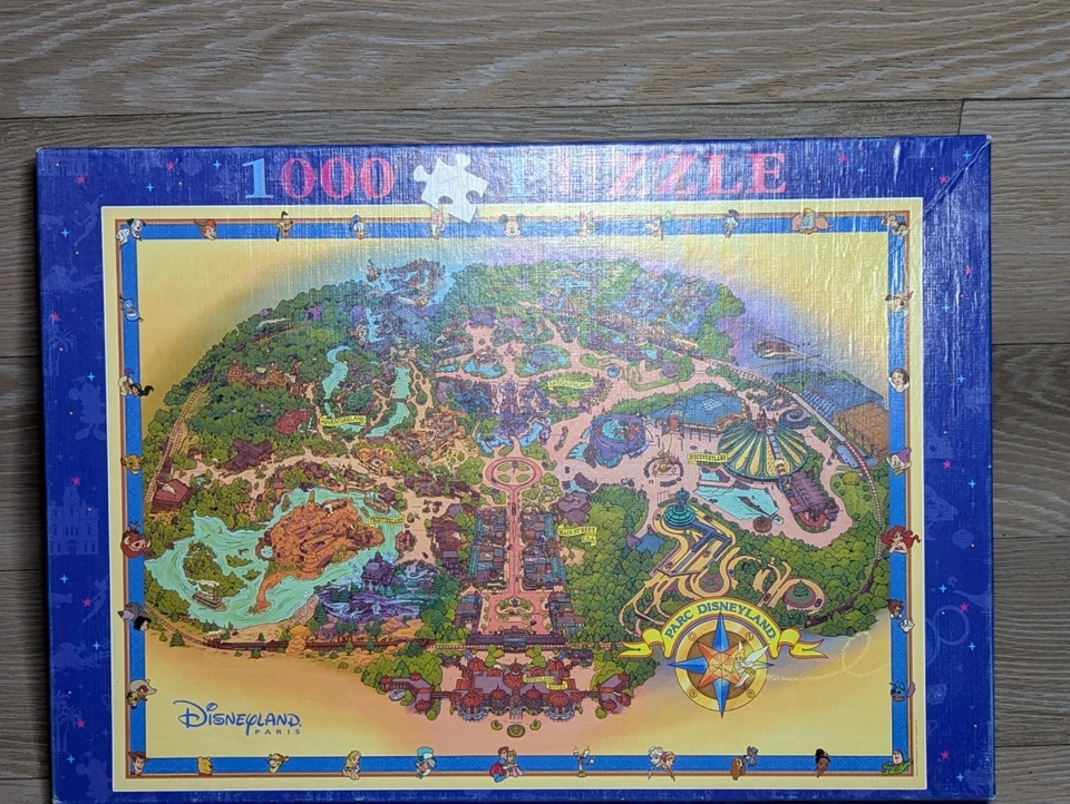 Disneyland Paris Puzzle 30th Birthday 1000 pieces Clementoni - Complete Checked - Image 2 of 4