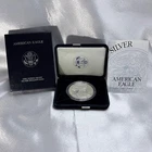 1999-P American Silver Eagle Proof 1 oz .999 Fine Silver OGP COA [J7]