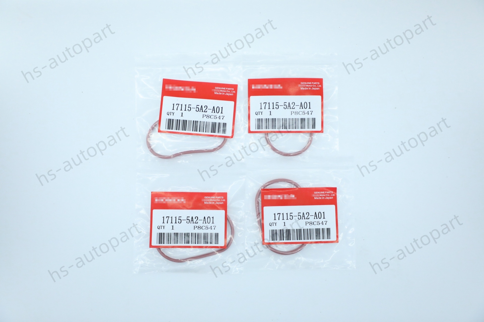 OEM 4pc Intake Manifold Gasket Kit for Honda Civic Accord CRV 2013-2020