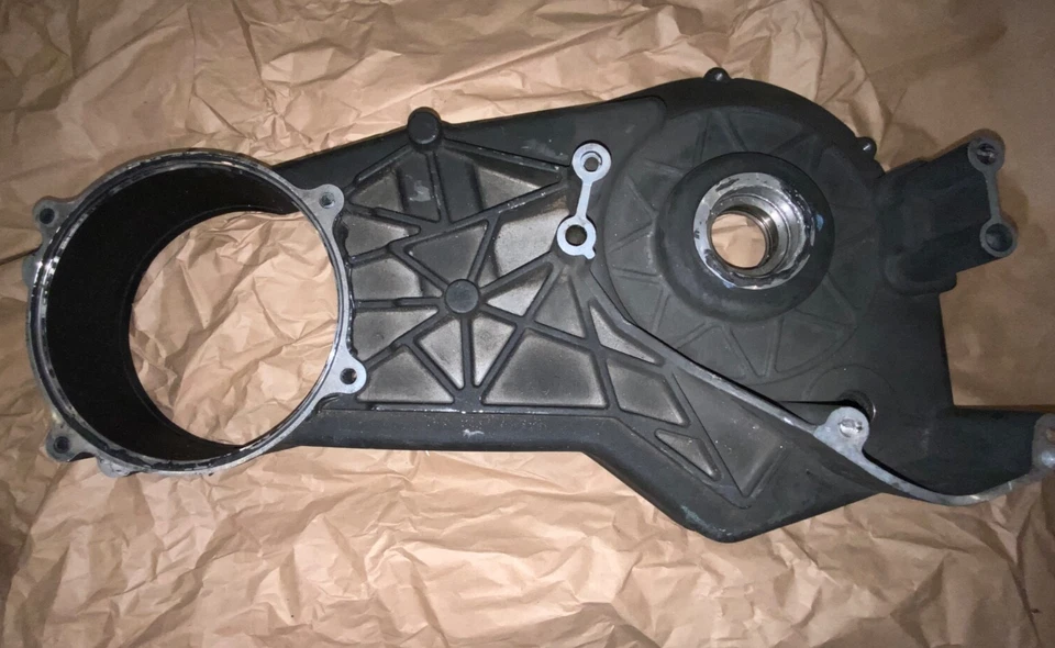 Harley Softail Fat Boy 2004 FLSTF cubierta de embrague de transmisión primaria interior 60620-94B Foto 4 de 4