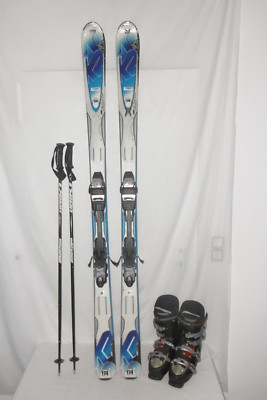 K2 SKI '' AMP '' TOP ALLMOUNTAIN CARVER 174 CM + SKISCHUHE GR: 43 IM SET