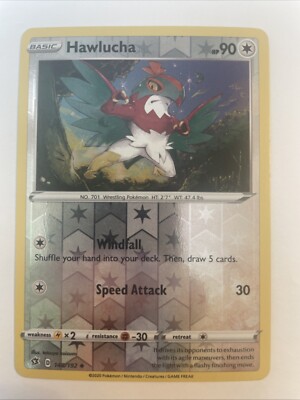 Hawlucha 148/192 - Sword & Shield: Darkness Ablaze Reverse Holo (NM)