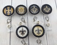 Badge Reel Retractable ID Badge Holder Nurse Gift Saint Stocking Stuffer