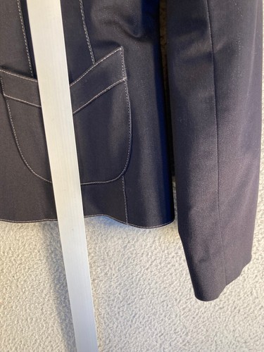 Tahari Blazer Women's 14 Black Arthur S. Levine Classic Lined Office Career - Picture 9 of 15