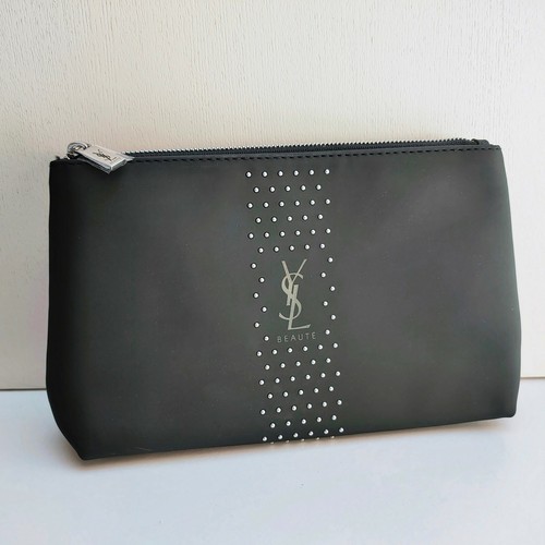1x YSL Beauty Black Makeup Cosmetics Bag / Trousse / Pouch, Brand NEW! - Picture 2 of 8