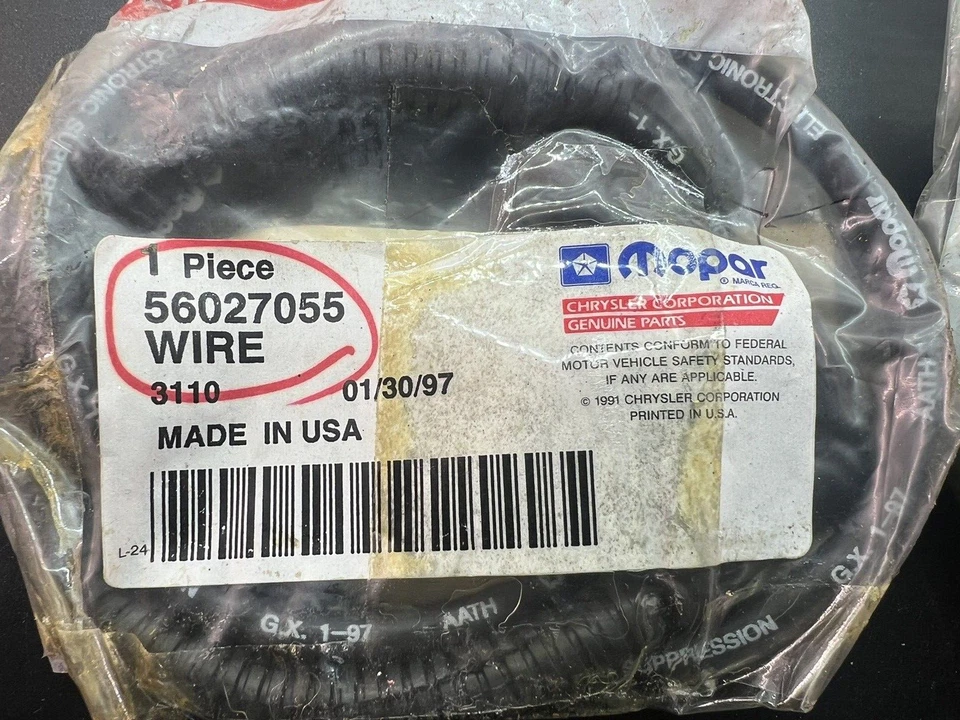 Cable bujía Mopar 56027055 Foto 4 de 4