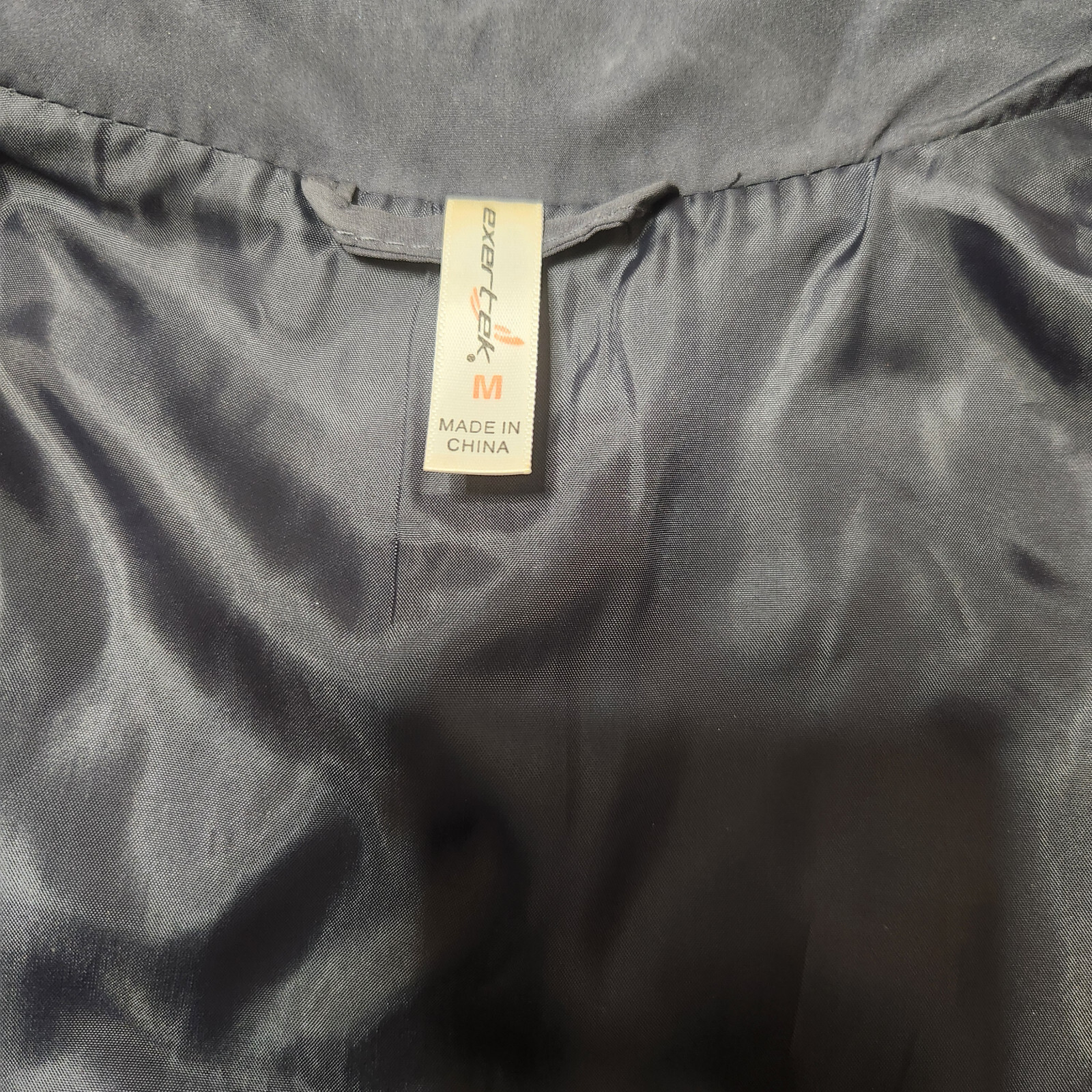 Exertek Solid Gray Charcoal MEDIUM Quilted Vest S… - image 6