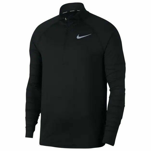 mens half zip running top