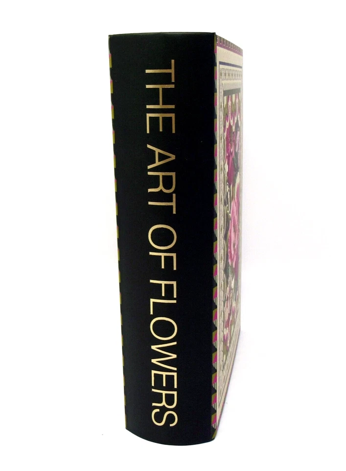 Punch Studio Keepsake Nesting Book Box The Art of Flowers 28500 Large Gold Foil - Image 2 of 4