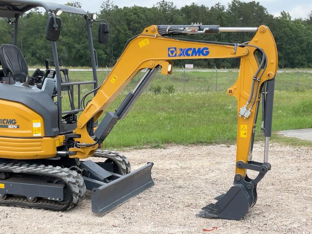 2022 Xcmg XE27U Hydraulic Mini Excavator Blade Backhoe Aux Hyd bidadoo -New