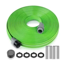 LAVEVE Sprinkler Soaker Hose for Yard 50 FT, Heavy Duty Garden Wate... Fast Ship