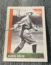 2022 Donruss Diamond Kings #20 George Sisler St Louis Browns