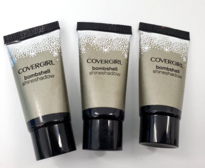3X Covergirl Bombshell Shineshadow 305 Color Me Money New