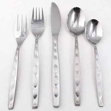 MCM Noritake Silver LA SEINE 18-8 Stainless Japan Silverware Flatware - CHOICE