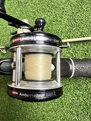 Alpha SC1310 Fishing Rod w/ Abu Garcia Ambassadeur 5500 C High