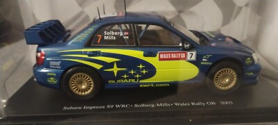 SUBARU IMPREZA S9 WRC WALES RALLY GB (2003), SALVAT 1:24 NEW