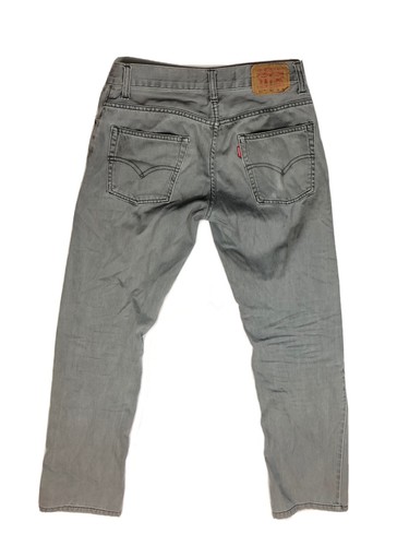 Levis 511 Slim Fit Boys Gray Wash Denim Jeans 100% Cotton 18 Reg 29 x 29 U8 - Picture 2 of 4